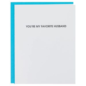 You're My Favorite Husband Card