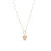 Shield Charm in 14K Yellow Gold