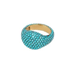 Turquoise Element Pinky Ring Size 4