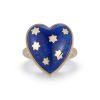 Lapis Anna Heart Ring