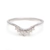 Luna Tiara Band in 14K White Gold with White Diamonds 6