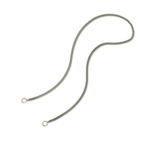 Not So Heavy Curb Chain in Sterling Silver - 16"