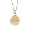 Classic North Star Locket in 18K Yellow Gold