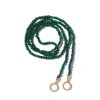 Itty Bitty Malachite Strand in 14K Yellow Gold - 16"