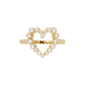 Ensemble Coeur Ring in 18K Yellow Gold