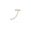 (Single) Sadie Earring in 18K Yellow Gold - For The Left Ear