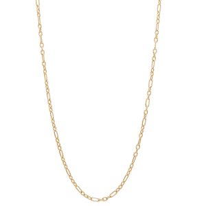 Petite Polly Chain 16" in 14K Yellow Gold