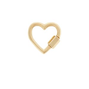 Baby Heartlock in 14K Yellow Gold