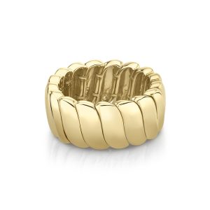Large Zoe Ring in 18K Yellow Gold - Size 6