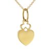 Mini Hidden Heart Charm