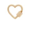 Heartlock in 14K Yellow Gold