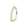 Diamond Lenox Ring in 18K Yellow Gold - Size 6.5