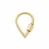 Droplock in 14K Yellow Gold