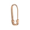 Safety Pin Earring in 18K Rose Gold - Single
