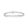 Stella Tennis Bracelet in 18K White Gold