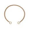 Not so Heavy Curb Bracelet in Yellow Gold - 6"