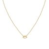 Itty Bitty Rainbow Necklace in 14K Yellow Gold