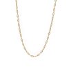 Baby Anchor Chain 18 inch in 14K Yellow Gold