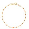 Classic Gigi Anklet - Orange
