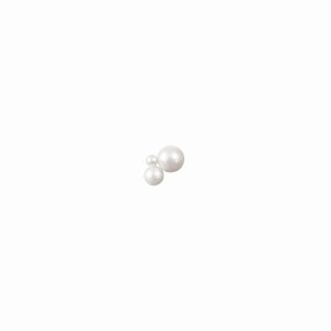 Petite Stellari Stud in 18K Yellow Gold - Single Right Ear
