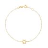 Classic Star of David Bracelet in White