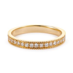 Thin Diamond Heirloom Band