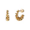 Small Slinkee Hoops in 18K Yellow Gold