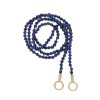 Itty Bitty Lapis Strand in 14K Yellow Gold - 16"