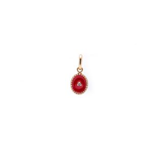North Star Pendant Diamond in Poppy