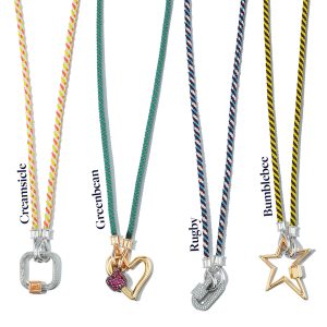 The String Project in Rugby with Sterling Silver Loops in 6"