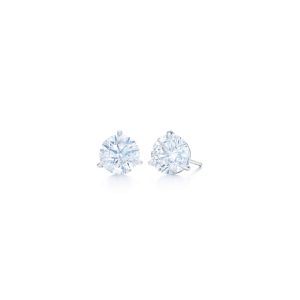 Kwiat .50tcw Round Diamond Studs in Platinum
