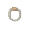 The Silver and Gold Trundle Lock Ring