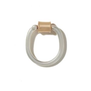 The Silver and Gold Trundle Lock Ring