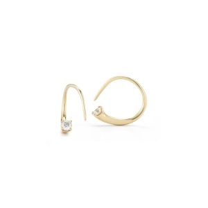 Mini Ara Hoops in 18K Yellow Gold