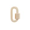 Chubby Medium Lock in 14K Yellow Gold