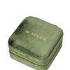 M.Flynn Travel Jewelry Case "Green"