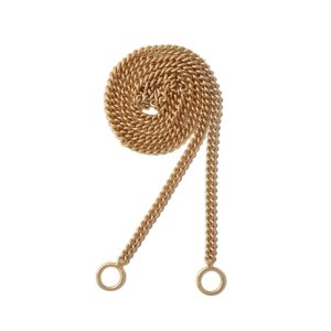 Not So Heavy Curb Chain in 14K Yellow Gold - 15"