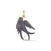 Blue Sapphire Birdie Charm