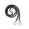 Itty Bitty Black Spinel Strand in 14K Yellow Gold -18"