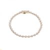 Gates Bezel Tennis Bracelet in 14K Yellow Gold