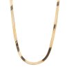 4.6 mm Herringbone Chain 16 inch in 14k Yellow Gold