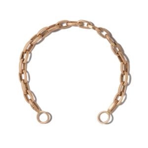 Handmade Biker Chain in 14K Yellow Gold - 6"