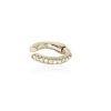 Diamond Cartilage Ear Cuff in Yellow Gold (No Piercing)