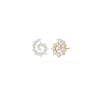 Riley Stud Earring in Yellow Gold