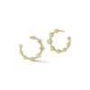 Large Kismet Hoops in 18K Yellow Gold
