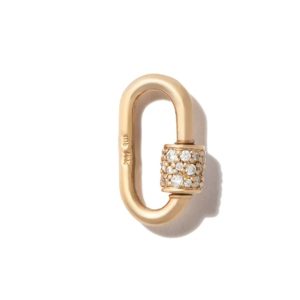 Stoned Babylock with Diamonds in 14K Yellow Gold
