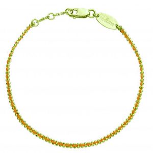 Yellow Gold Aurore Bracelet in Orange
