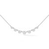 Small Penelope Necklace in 18K White Gold