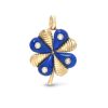 Talisman Clover Charm in Lapis