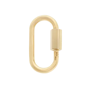 Medium Lock in 14K Yellow Gold